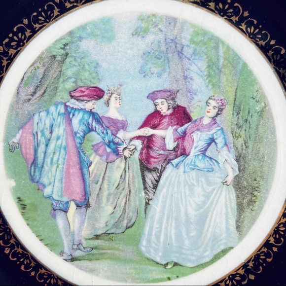 Old Hand Painted Signed Japan Plate - Picture 3 of 6